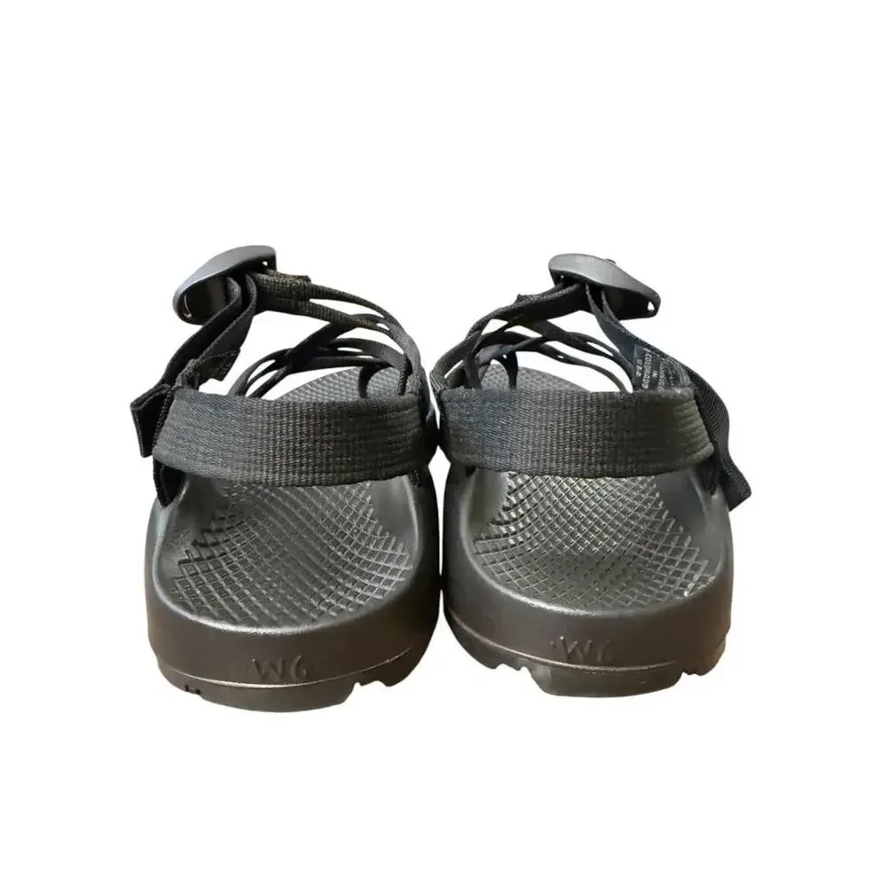 Vintage y2k Chaco ZX2 Unaweep Black Sandal Women size 6